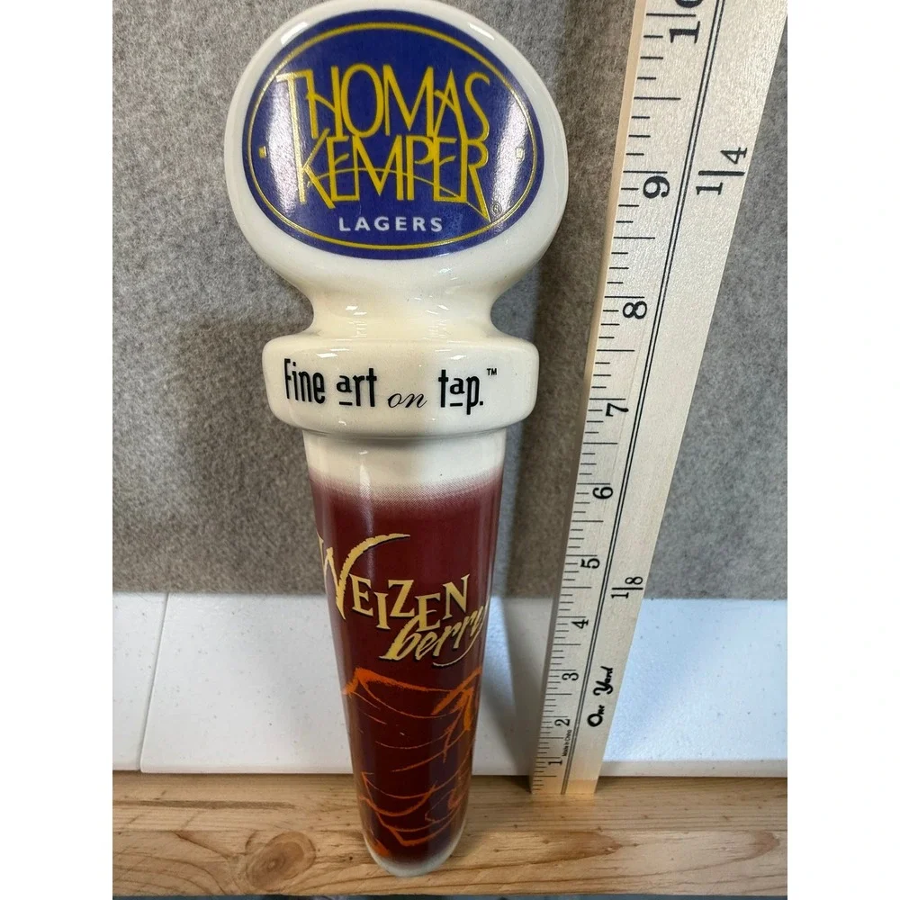 Thomas Kemper Lagers Weizen Berry Beer Tap Handle Ceramic Fine Art On Tap 10